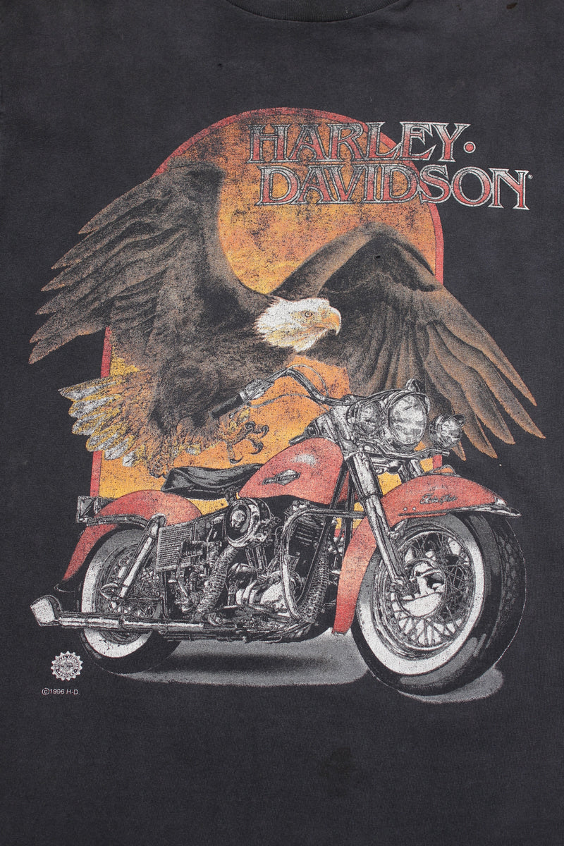 Vintage Harley Davidson Faded Eagle T-Shirt - FRESH KILLS