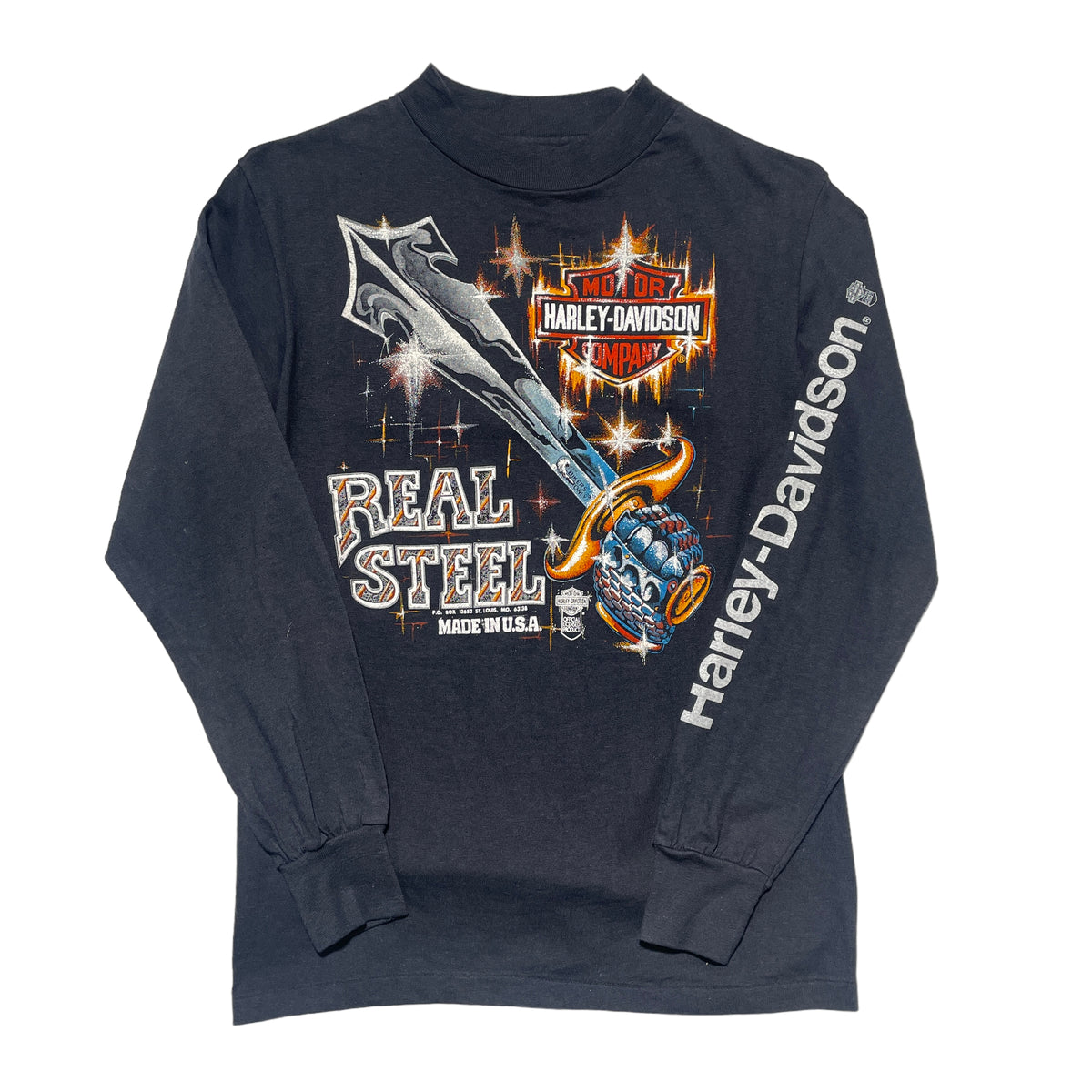 Harley-Davidson Tシャツ XL Real Steel 【公式通販】