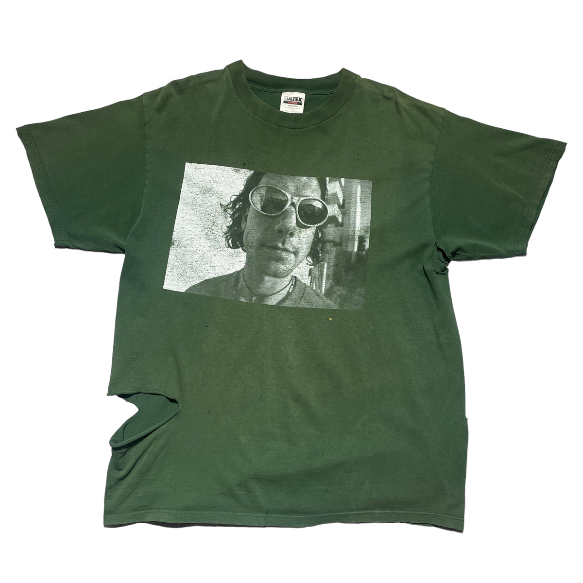 【RRL】1990s Damaged Printed S/S T-Shirt RRL】1990s Damaged Printed S/S T-Shirt