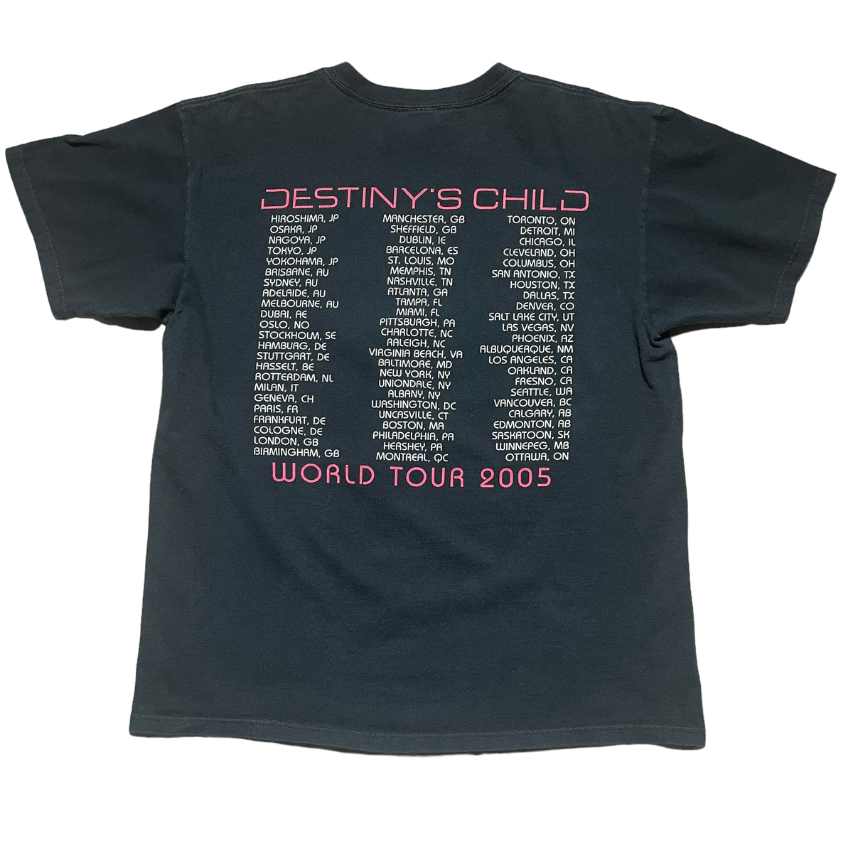 Vintage Destiny's Child Destiny Fulfilled Tour T-Shirt - FRESH