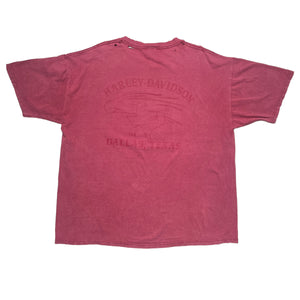 Vintage Harley Davidson Thrashed Tonal T-Shirt - FRESH KILLS VINTAGE