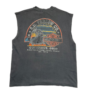 Vintage Harley Davidson Faded Cut-Off - FRESH KILLS VINTAGE