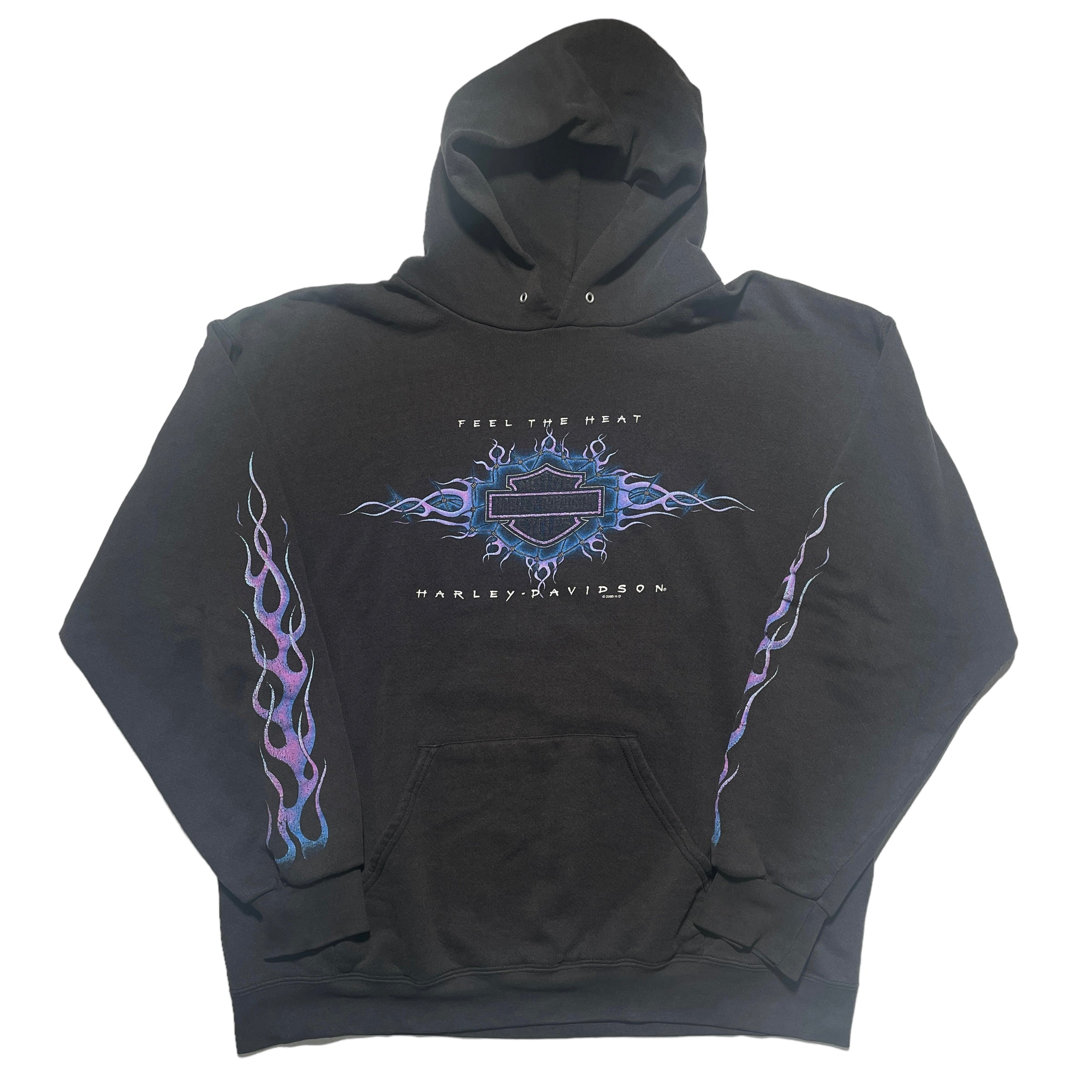 Vintage Harley Davidson Pullover Hoodie - FRESH KILLS VINTAGE