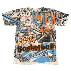 Vintage Knicks All Over Print T-Shirt - FRESH KILLS VINTAGE