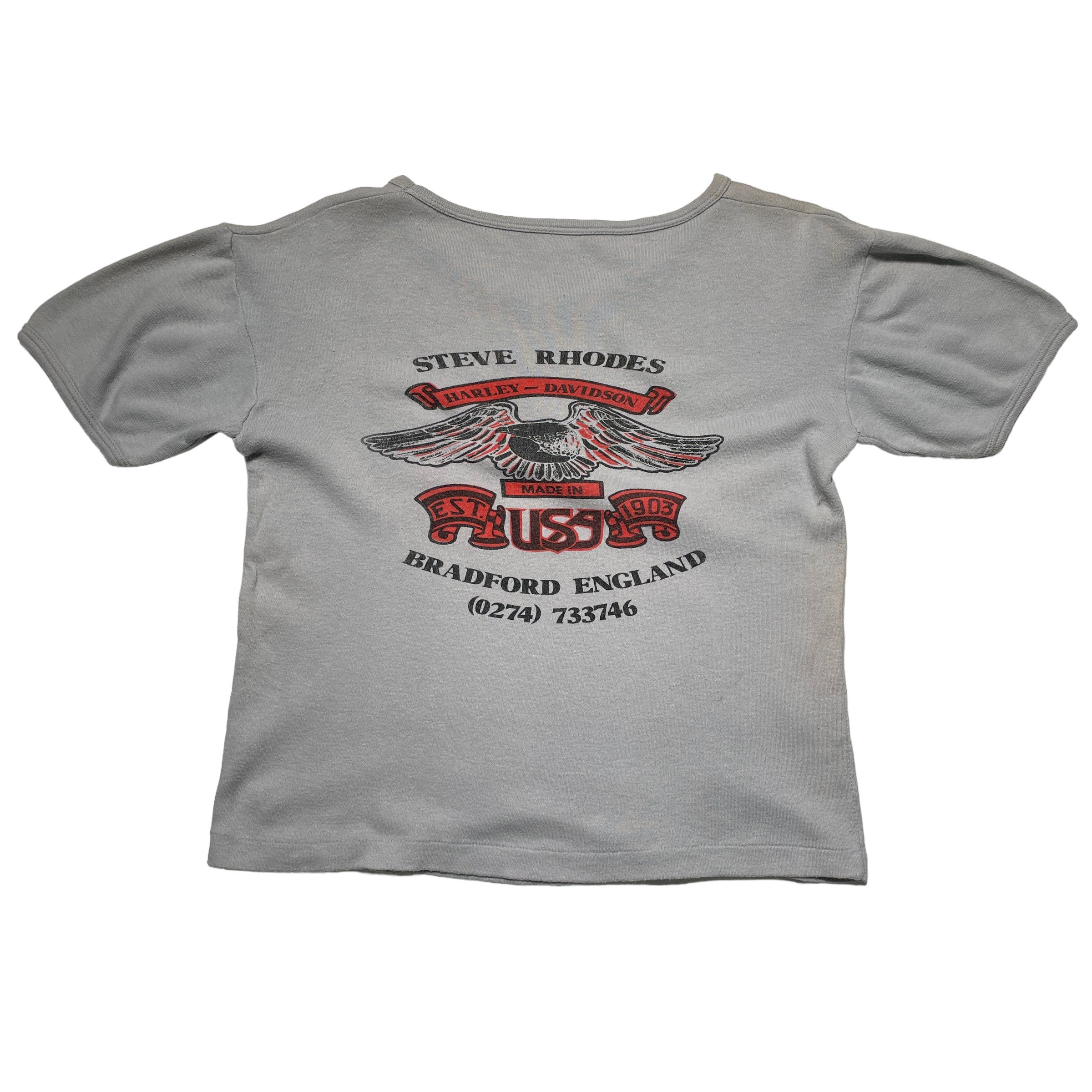 Vintage Harley Davidson England T-Shirt - FRESH KILLS VINTAGE