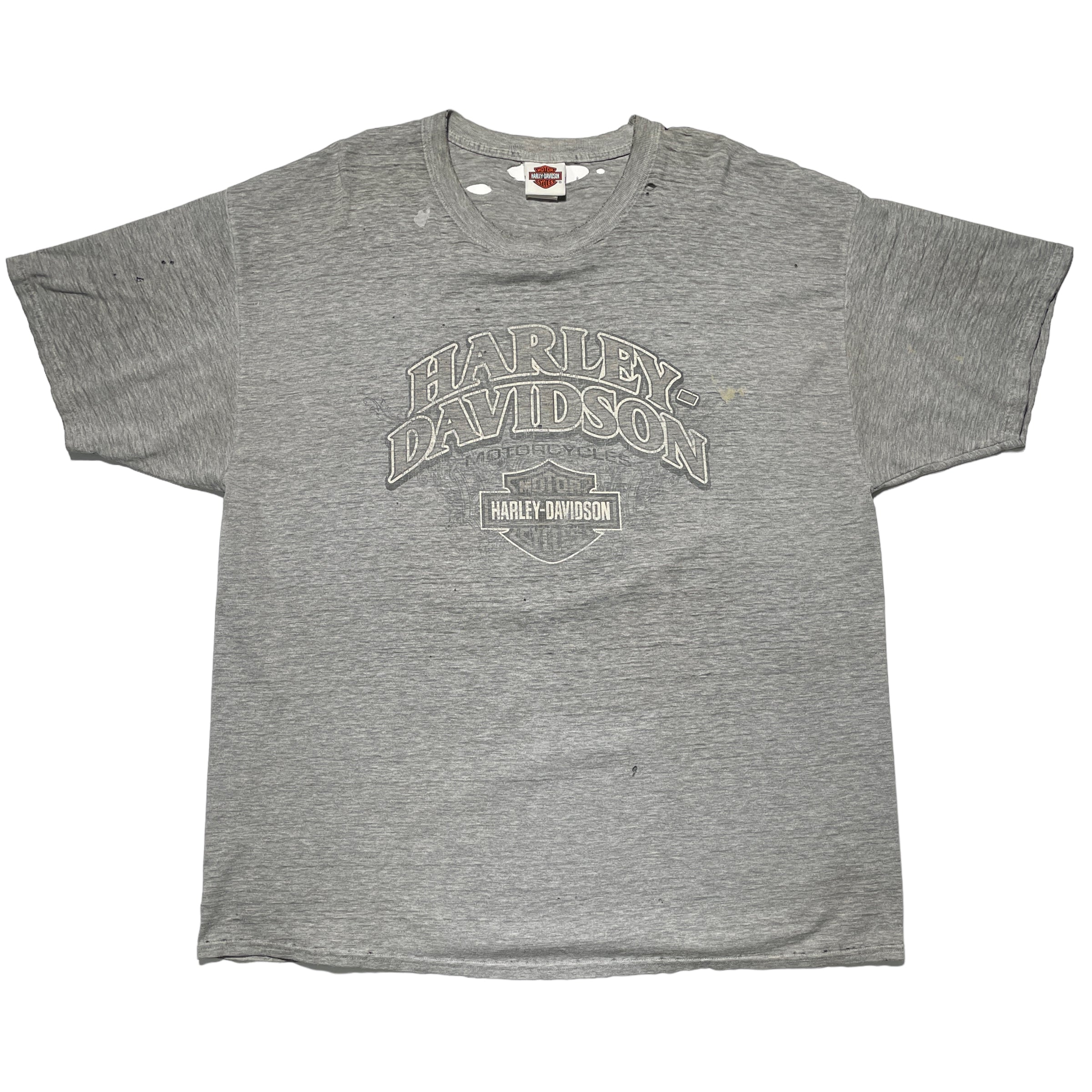 Vintage 90’s Harley Davidson Thrashed T-Shirt - FRESH KILLS VINTAGE