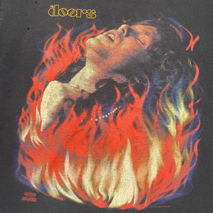 Vintage The Doors Night On Fire Band T-Shirt - FRESH KILLS VINTAGE