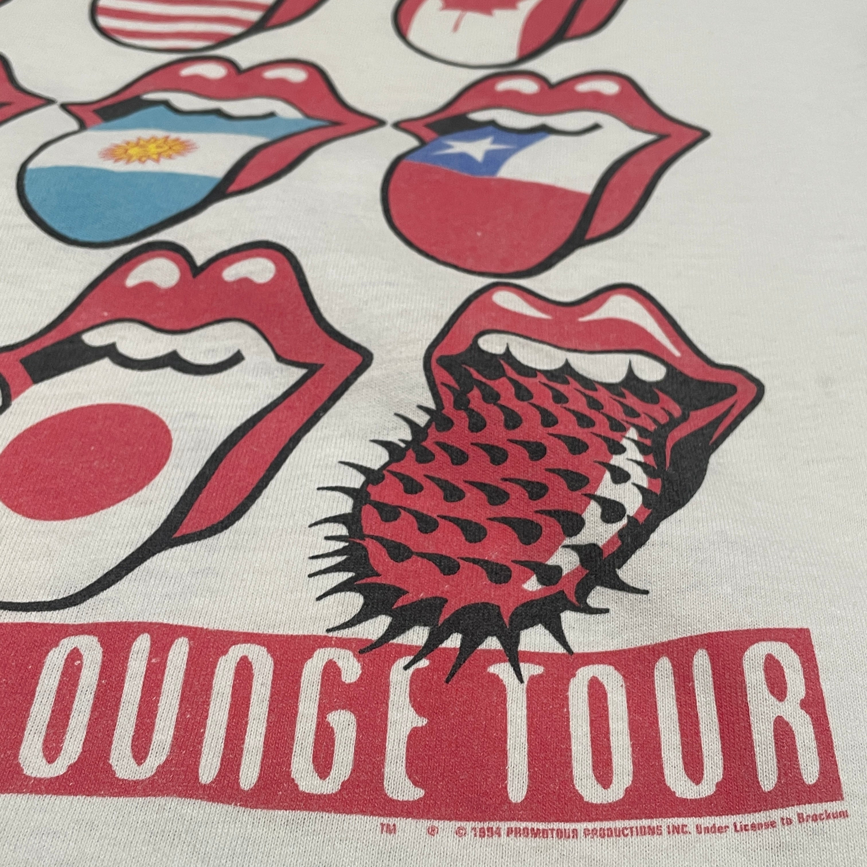 Vintage 90's Rolling Stones VooDoo Lounge Band T-Shirt - FRESH KILLS VINTAGE