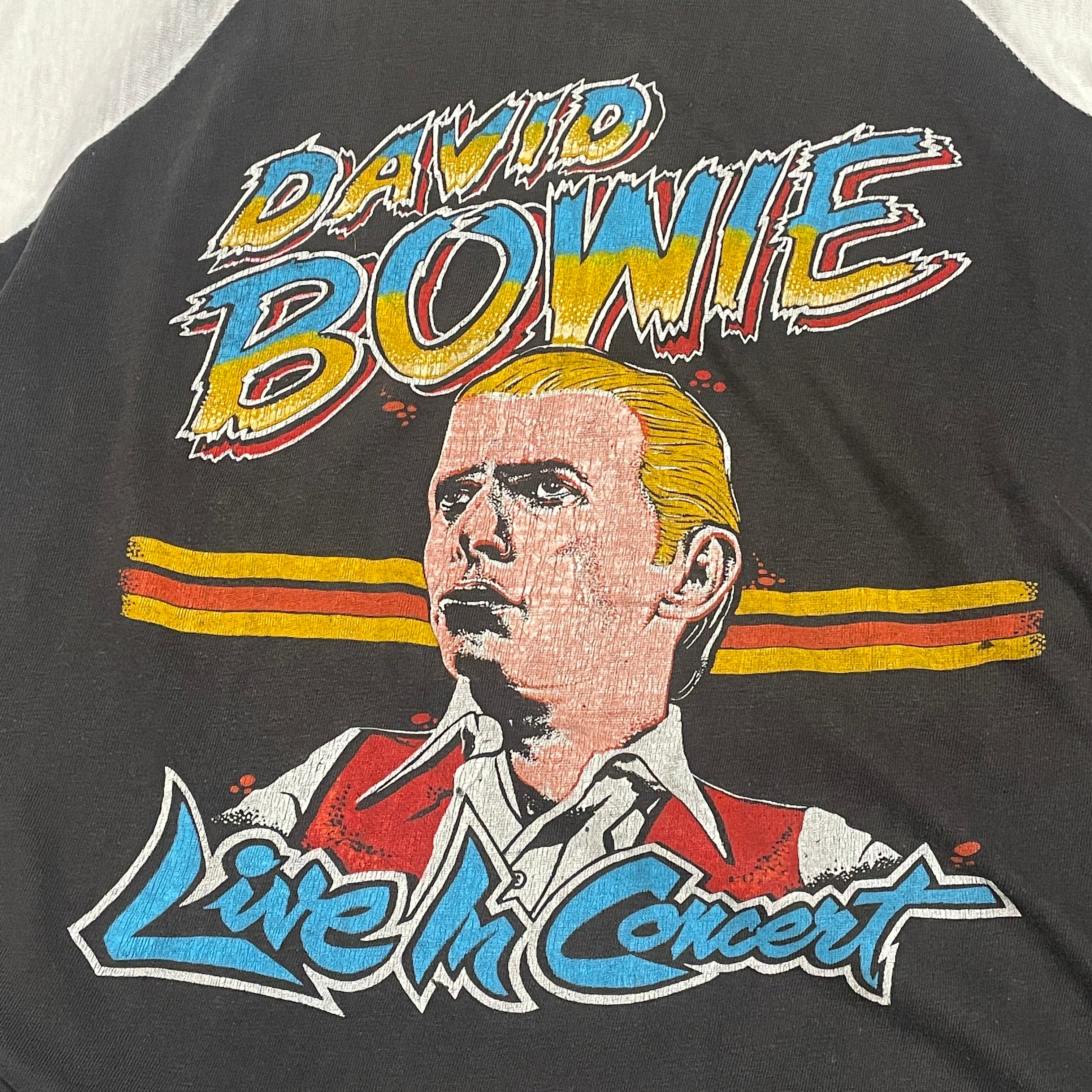 Vintage 80's David Bowie Band T-Shirt - FRESH KILLS VINTAGE