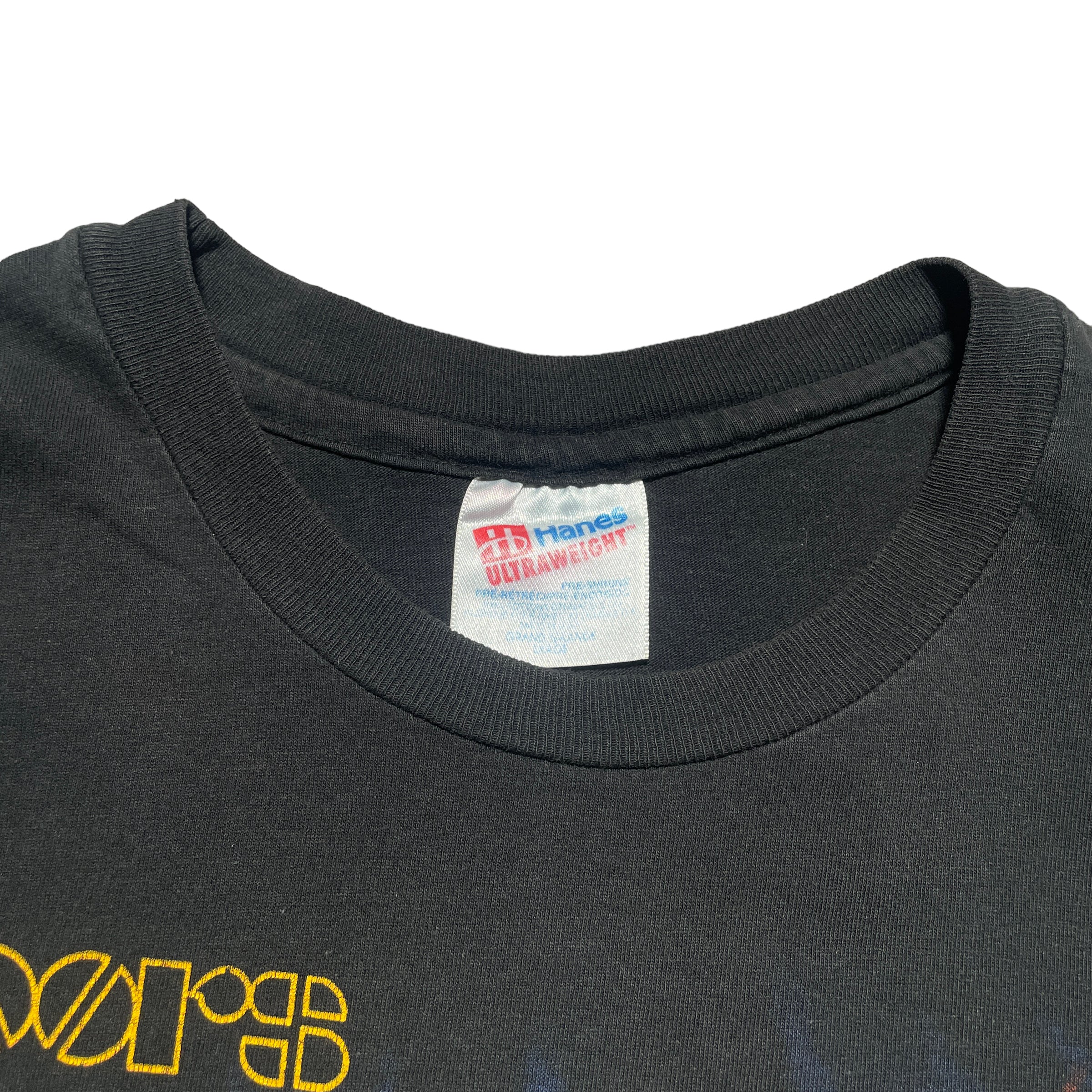 Vintage The Doors Night On Fire Band T-Shirt - FRESH KILLS VINTAGE