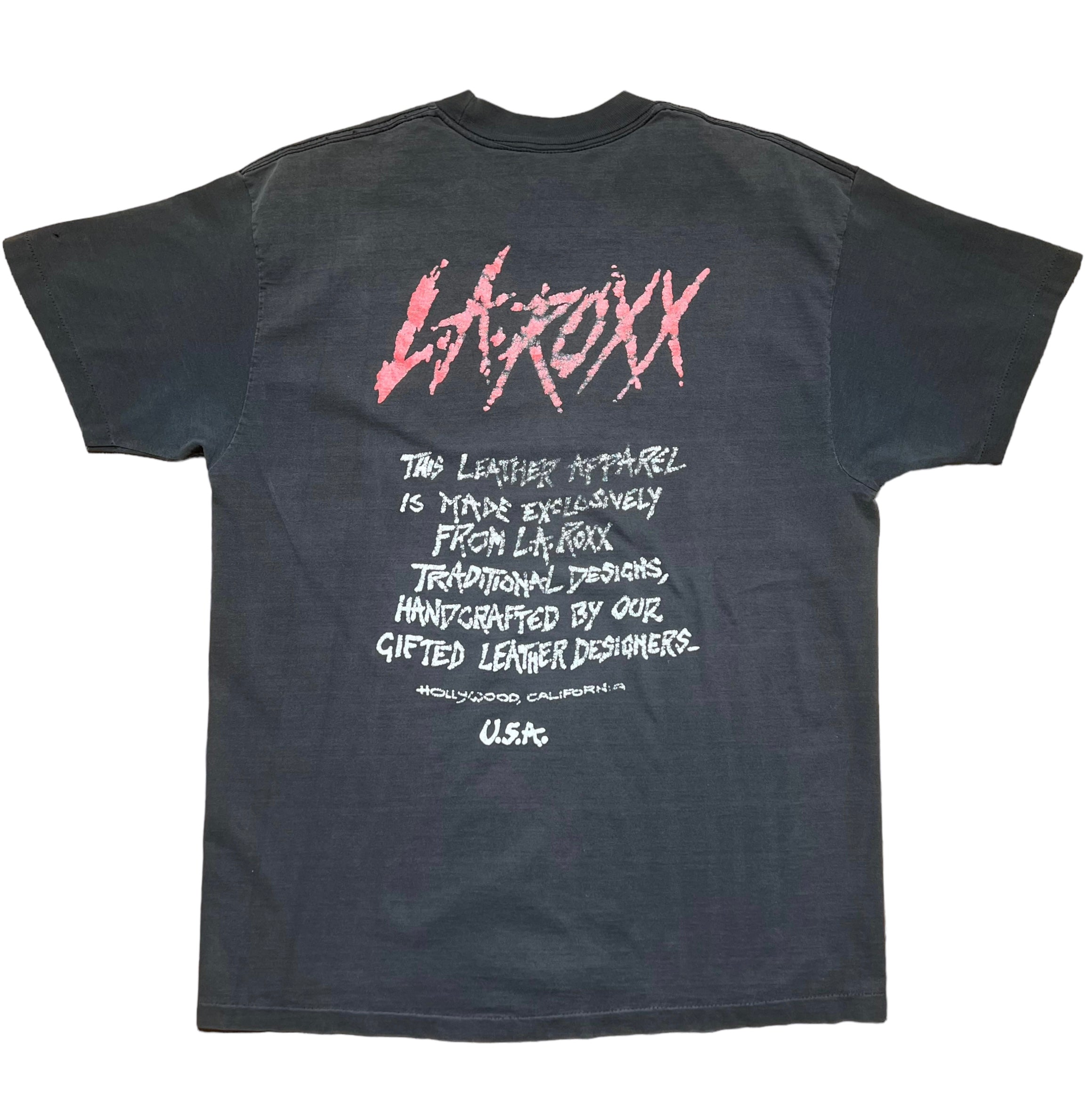 Vintage 90's L.A. Roxx Faded T-Shirt - FRESH KILLS VINTAGE