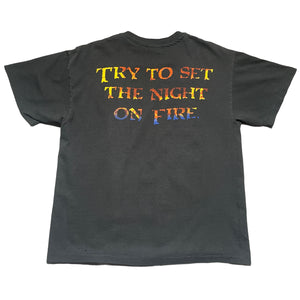 Vintage The Doors Night On Fire Band T-Shirt - FRESH KILLS VINTAGE