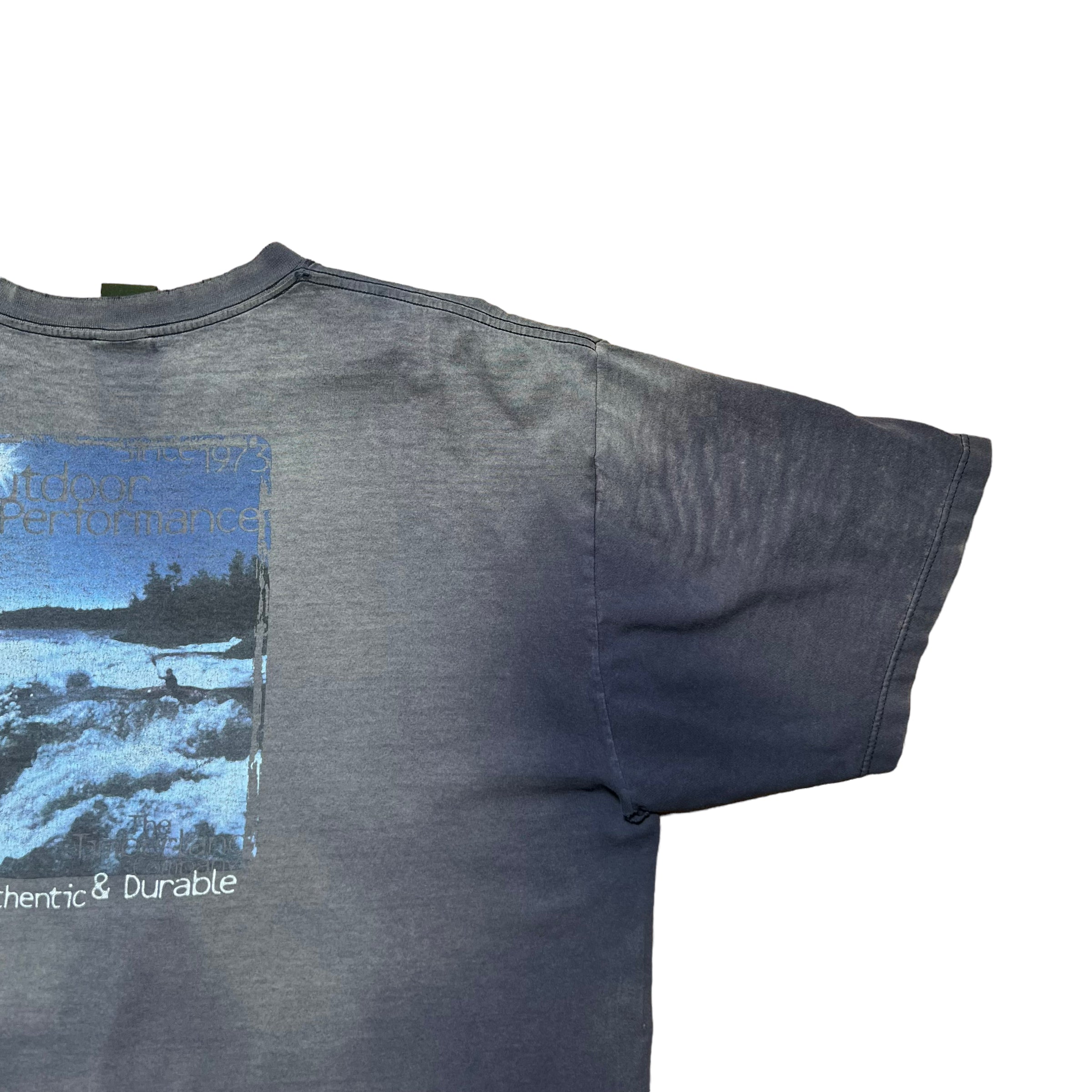 Vintage Timberland Outdoor Performance Thrashed T-Shirt - FRESH KILLS VINTAGE