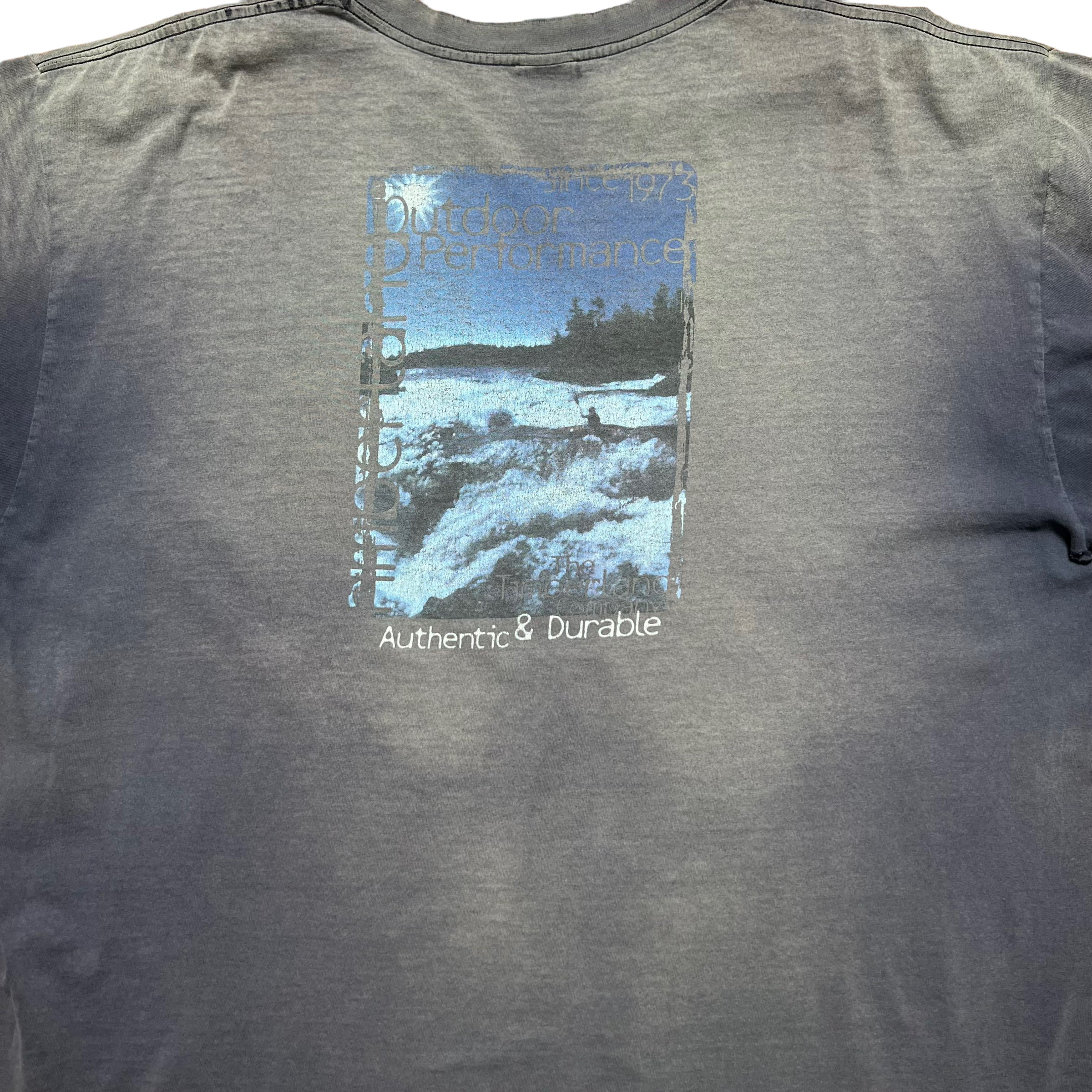 Vintage Timberland Outdoor Performance Thrashed T-Shirt - FRESH KILLS VINTAGE