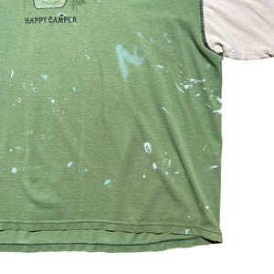 Vintage Happy Camper No Boundaries Thrashed T-Shirt - FRESH KILLS VINTAGE