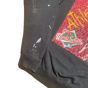 Vintage 80's Oakland Athletics Painters Crewneck - FRESH KILLS VINTAGE