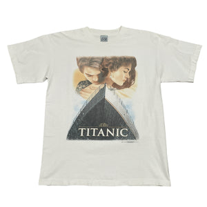 Vintage 90's The Titanic Movie T-Shirt - FRESH KILLS VINTAGE