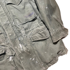 Vintage Army Thrashed Jacket - FRESH KILLS VINTAGE
