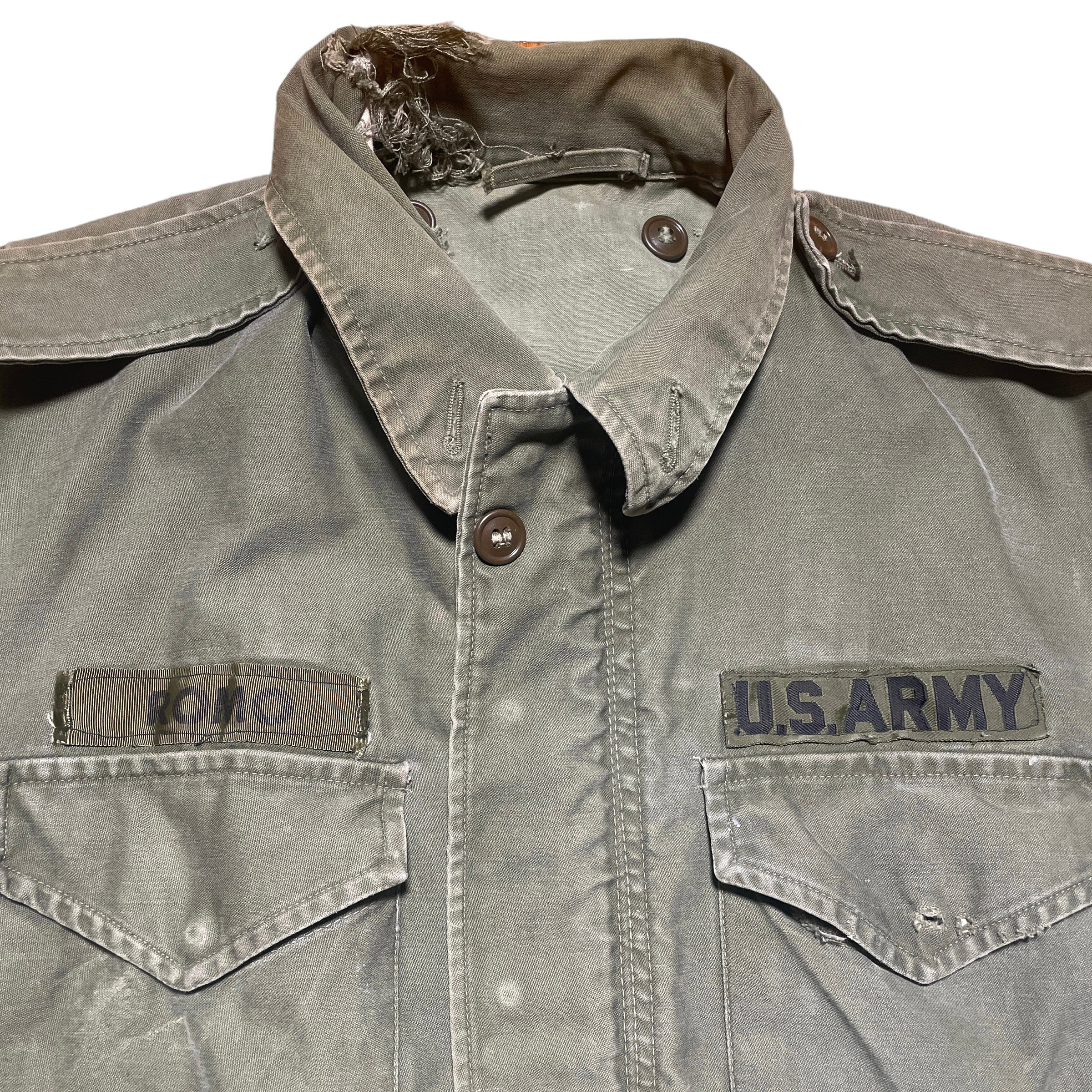 Vintage Army Thrashed Jacket - FRESH KILLS VINTAGE