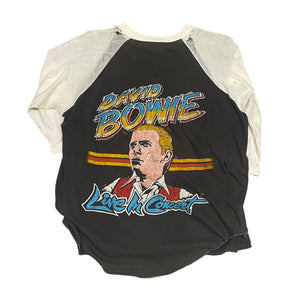 Vintage 80's David Bowie Band T-Shirt - FRESH KILLS VINTAGE