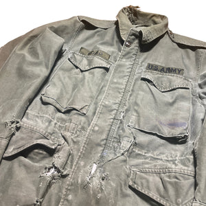 Vintage Army Thrashed Jacket - FRESH KILLS VINTAGE