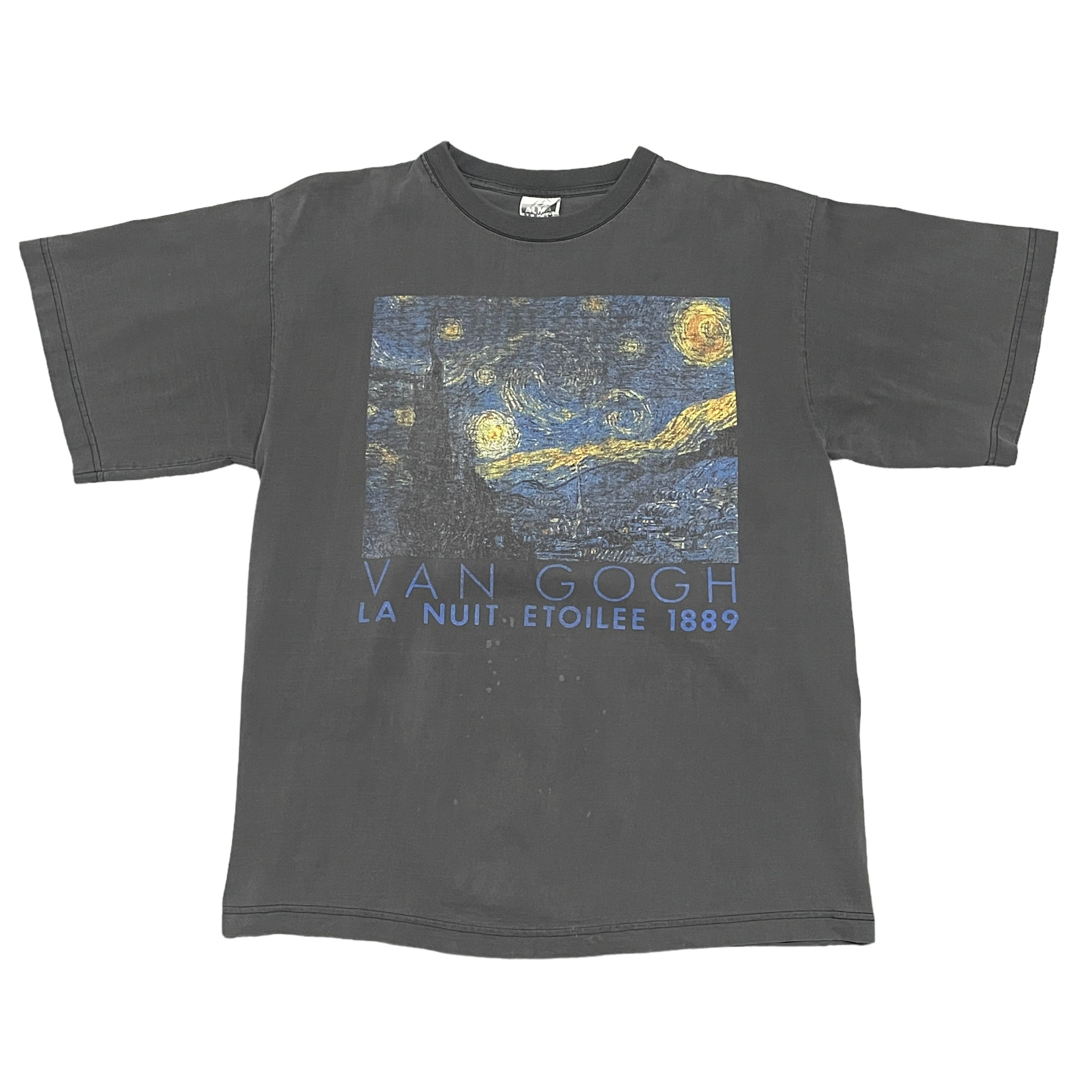 Vintage Van Gogh Faded Art T-Shirt - FRESH KILLS VINTAGE