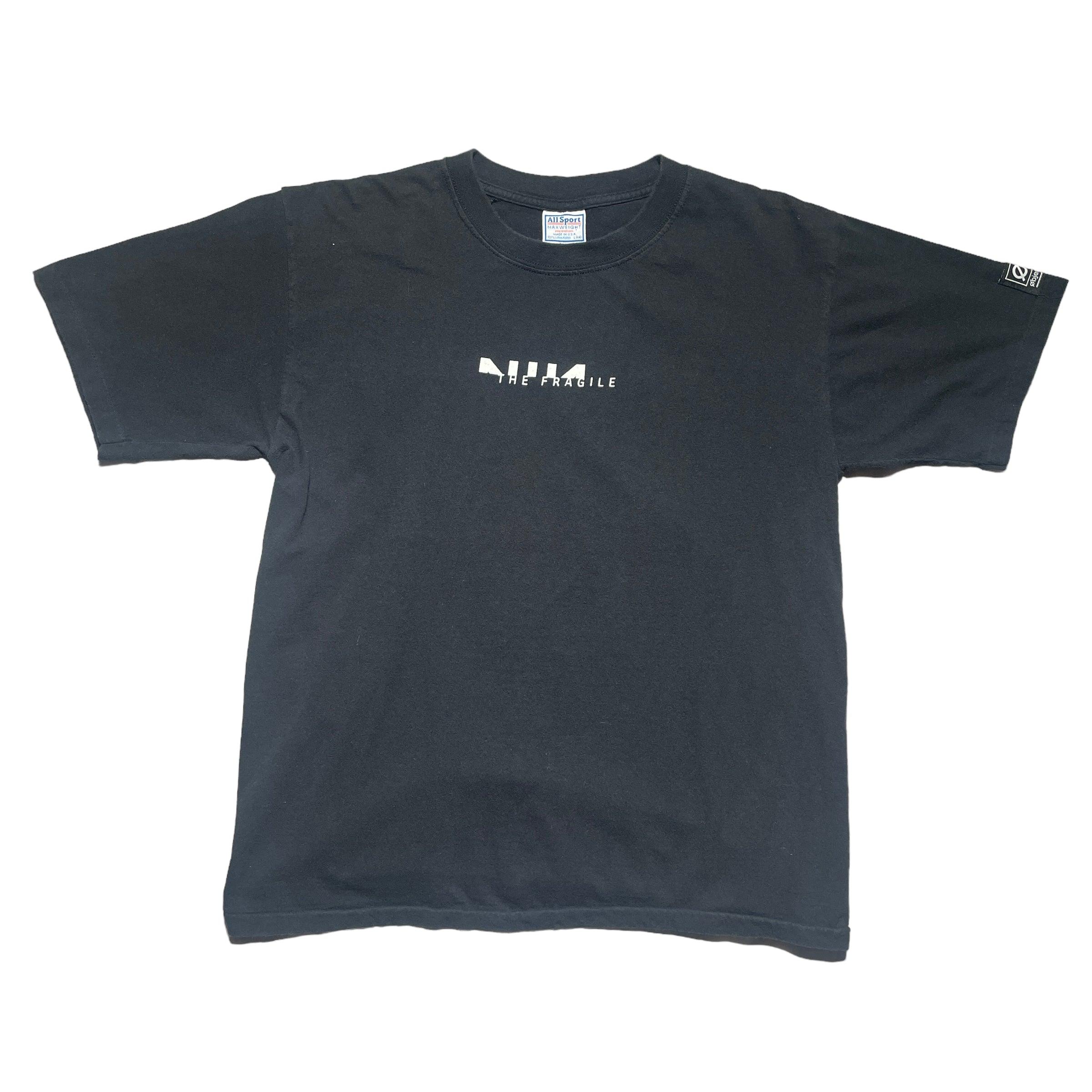 Vintage Y2K Nine Inch Nails Fragility 2000 Band T-Shirt - FRESH KILLS VINTAGE