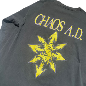 Vintage 90's Sepultura Chaos A.D. Thrashed Band Shirt - FRESH KILLS VINTAGE