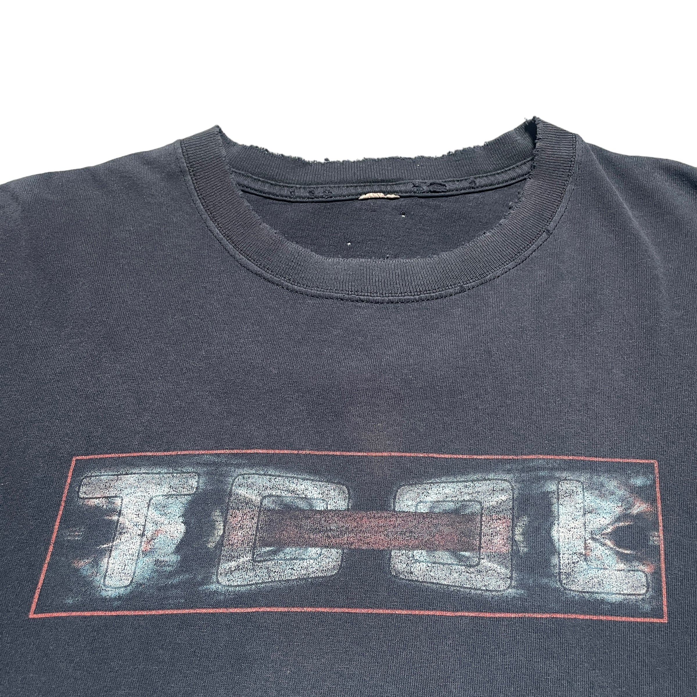 Vintage Y2K TOOL Thrashed/Faded Band T-Shirt - FRESH KILLS VINTAGE