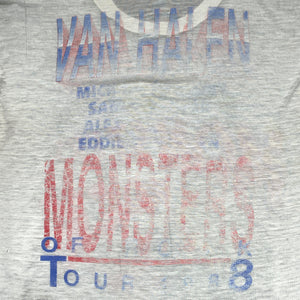 Vintage Monsters Of Rock Thrashed Band T-Shirt - FRESH KILLS VINTAGE