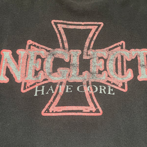 Vintage Neglect Hate Core Wasting My Life Band T-Shirt - FRESH KILLS VINTAGE