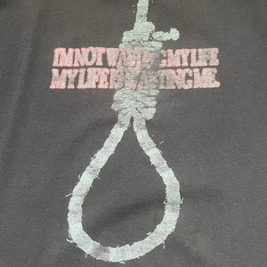 Vintage Neglect Hate Core Wasting My Life Band T-Shirt - FRESH KILLS VINTAGE