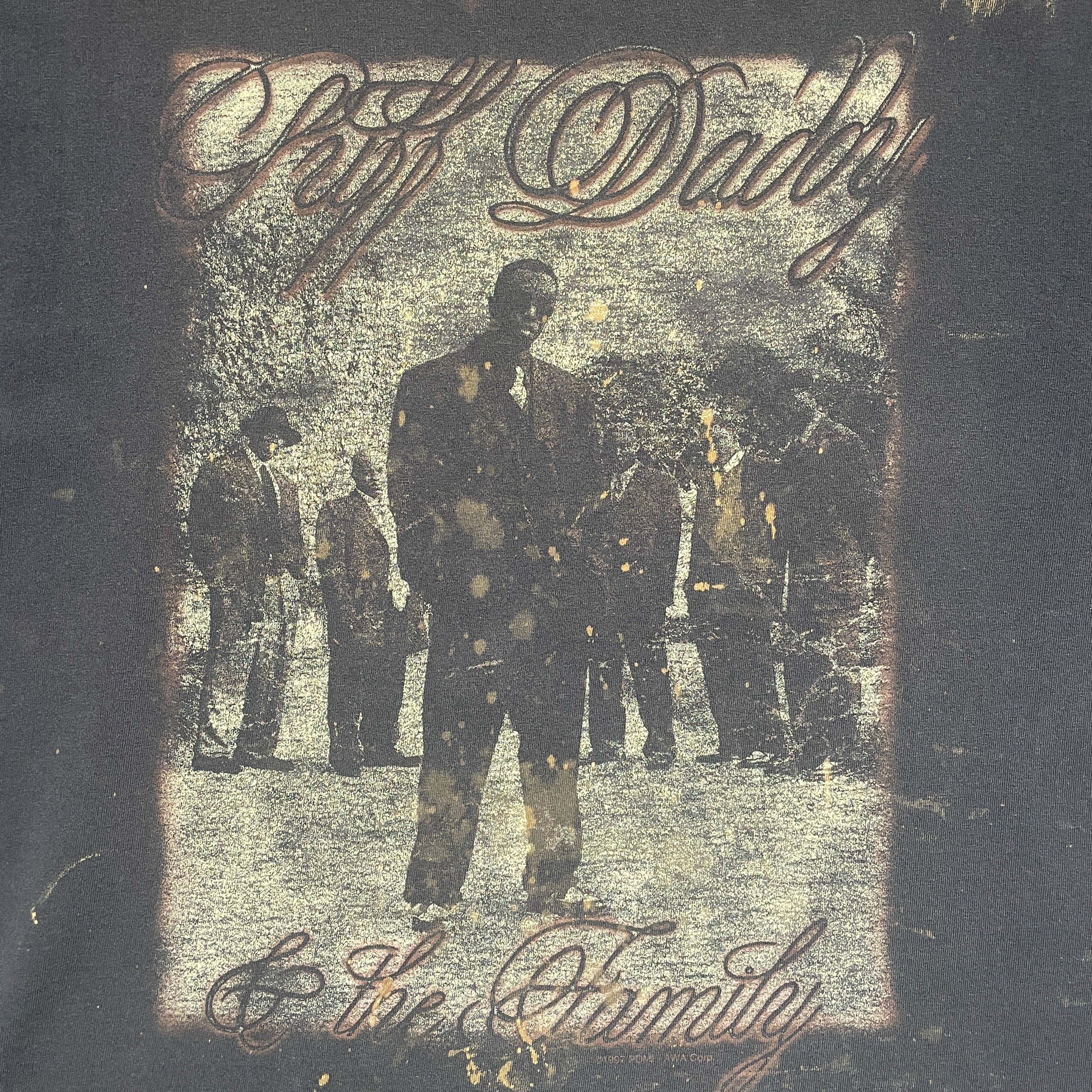 Vintage Puff Daddy & The Family Rap T-Shirt - FRESH KILLS VINTAGE