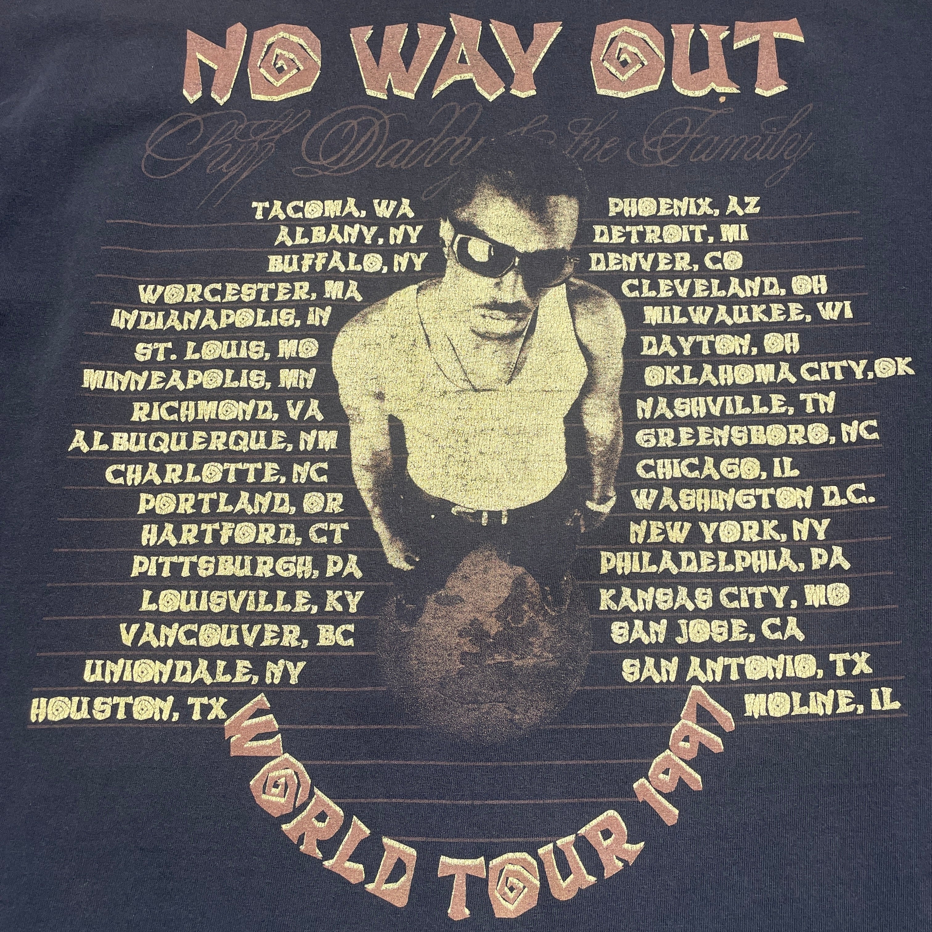 Vintage Puff Daddy & The Family Rap T-Shirt - FRESH KILLS VINTAGE