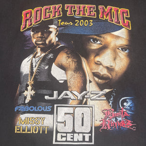 Vintage Rock The Mic Tour Rap T-Shirt - FRESH KILLS VINTAGE
