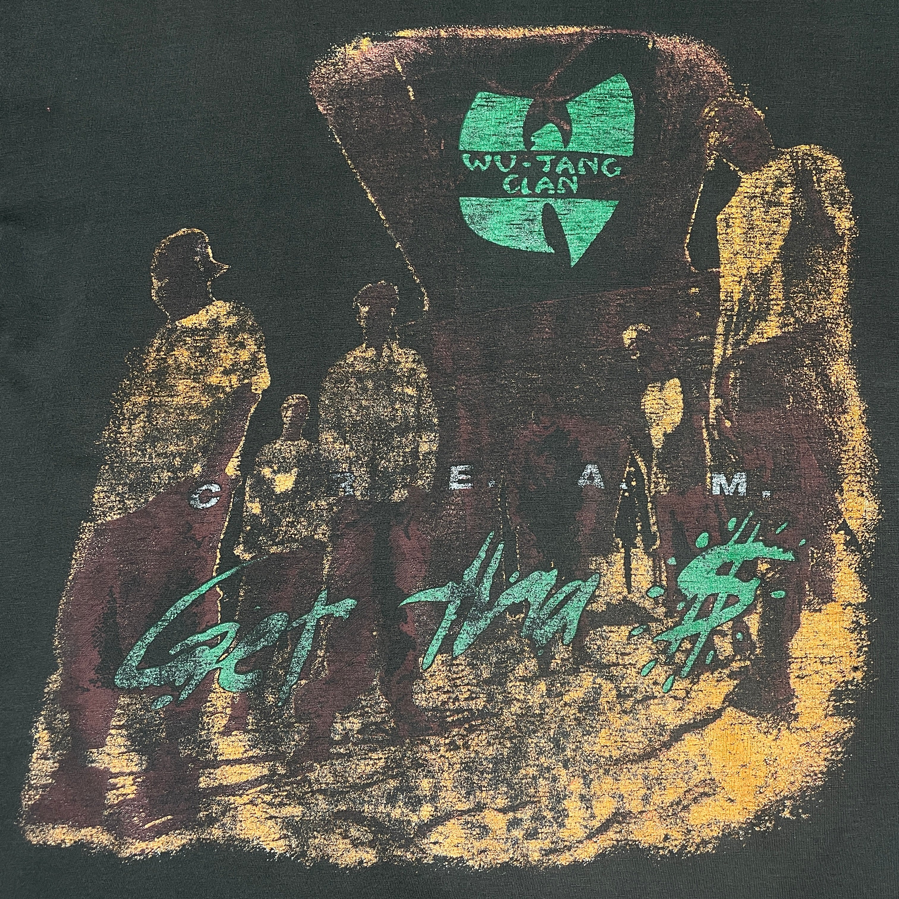 Vintage Wu-Tang C.R.E.A.M. Bootleg Rap Tee - FRESH KILLS VINTAGE