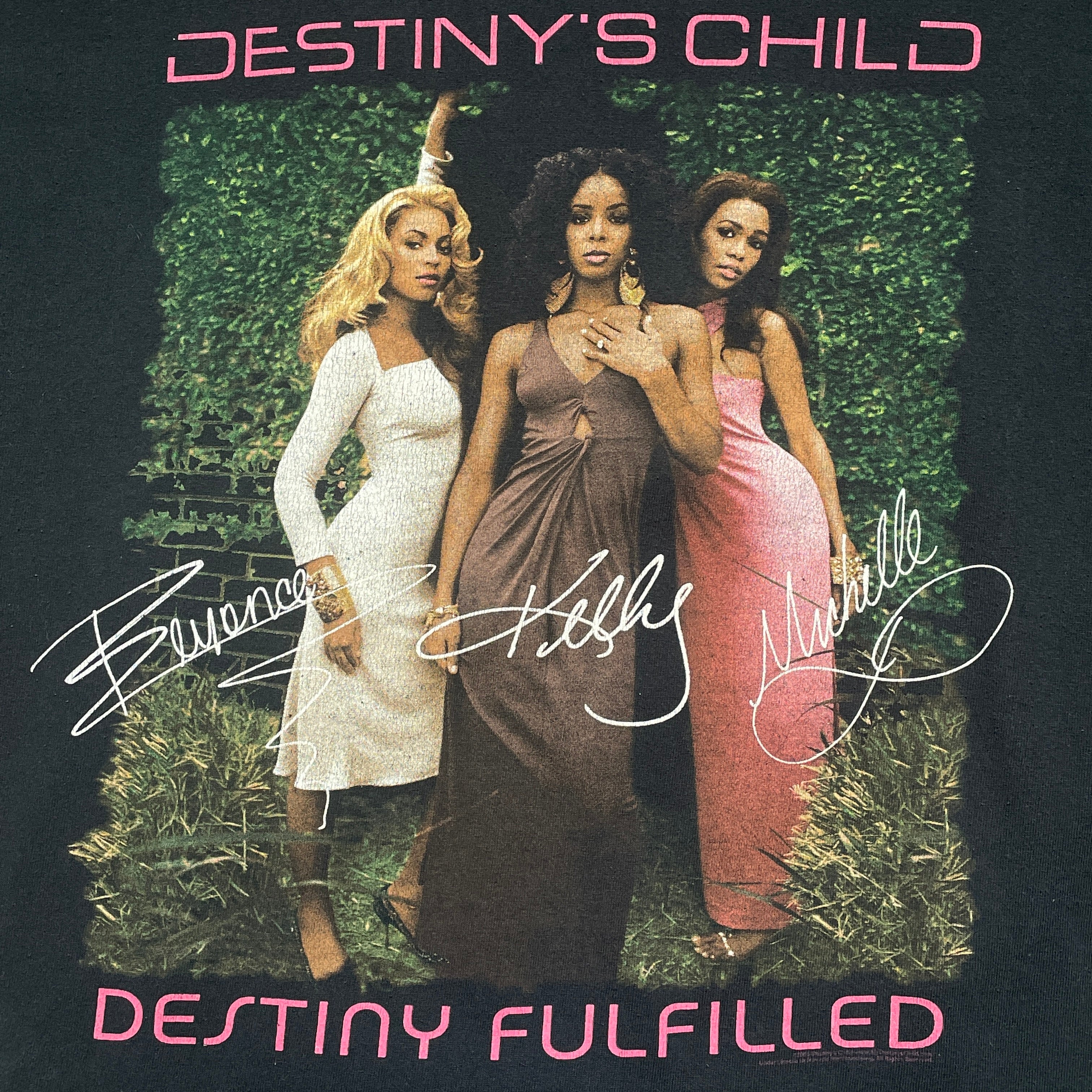 Vintage Destiny's Child Destiny Fulfilled Tour T-Shirt - FRESH KILLS VINTAGE