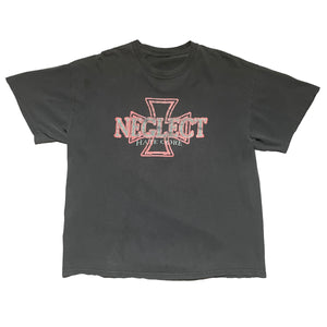Vintage Neglect Hate Core Wasting My Life Band T-Shirt - FRESH KILLS VINTAGE