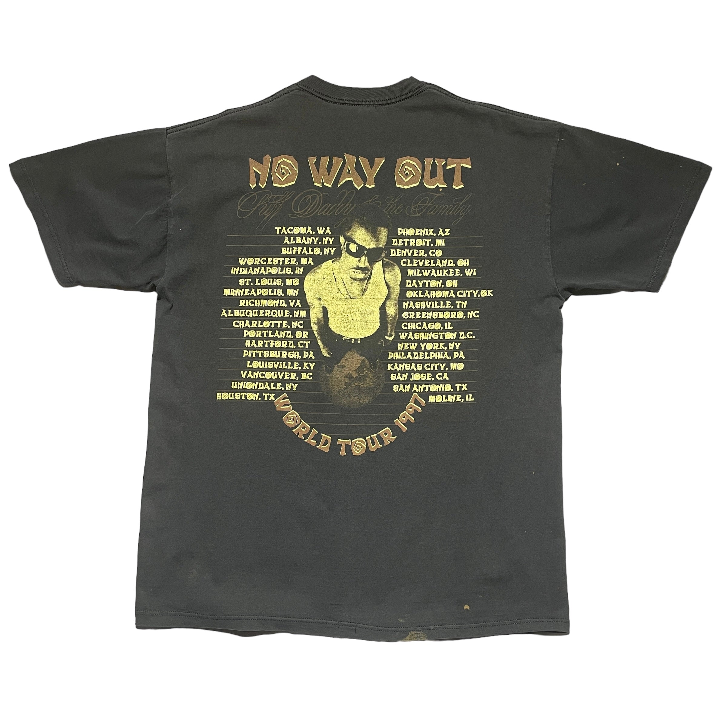 Vintage Puff Daddy & The Family Rap T-Shirt - FRESH KILLS VINTAGE