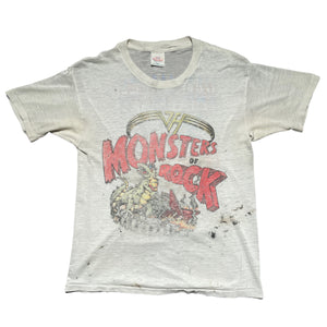 Vintage Monsters Of Rock Thrashed Band T-Shirt - FRESH KILLS VINTAGE