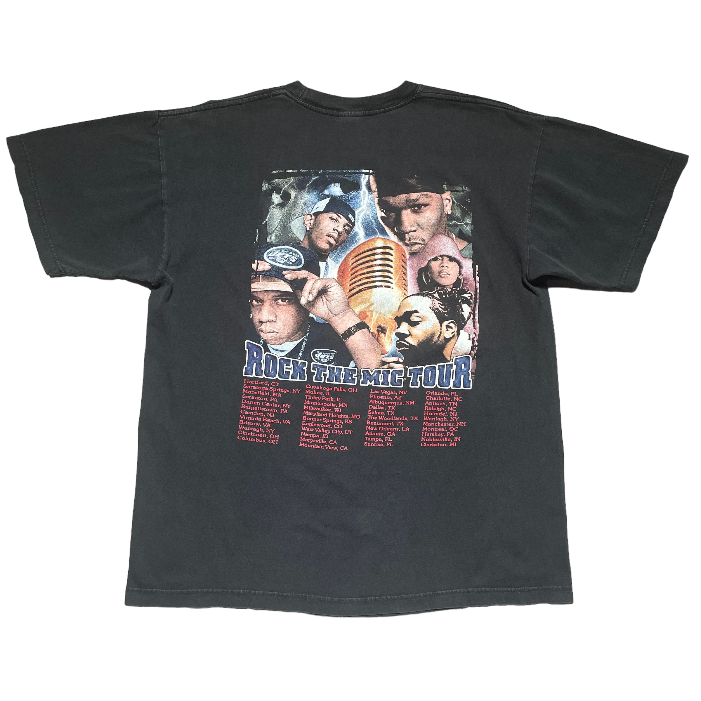 Vintage Rock The Mic Tour Rap T-Shirt - FRESH KILLS VINTAGE