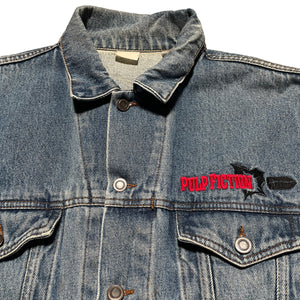 Vintage Pulp Fiction Movie Denim Jacket - FRESH KILLS VINTAGE
