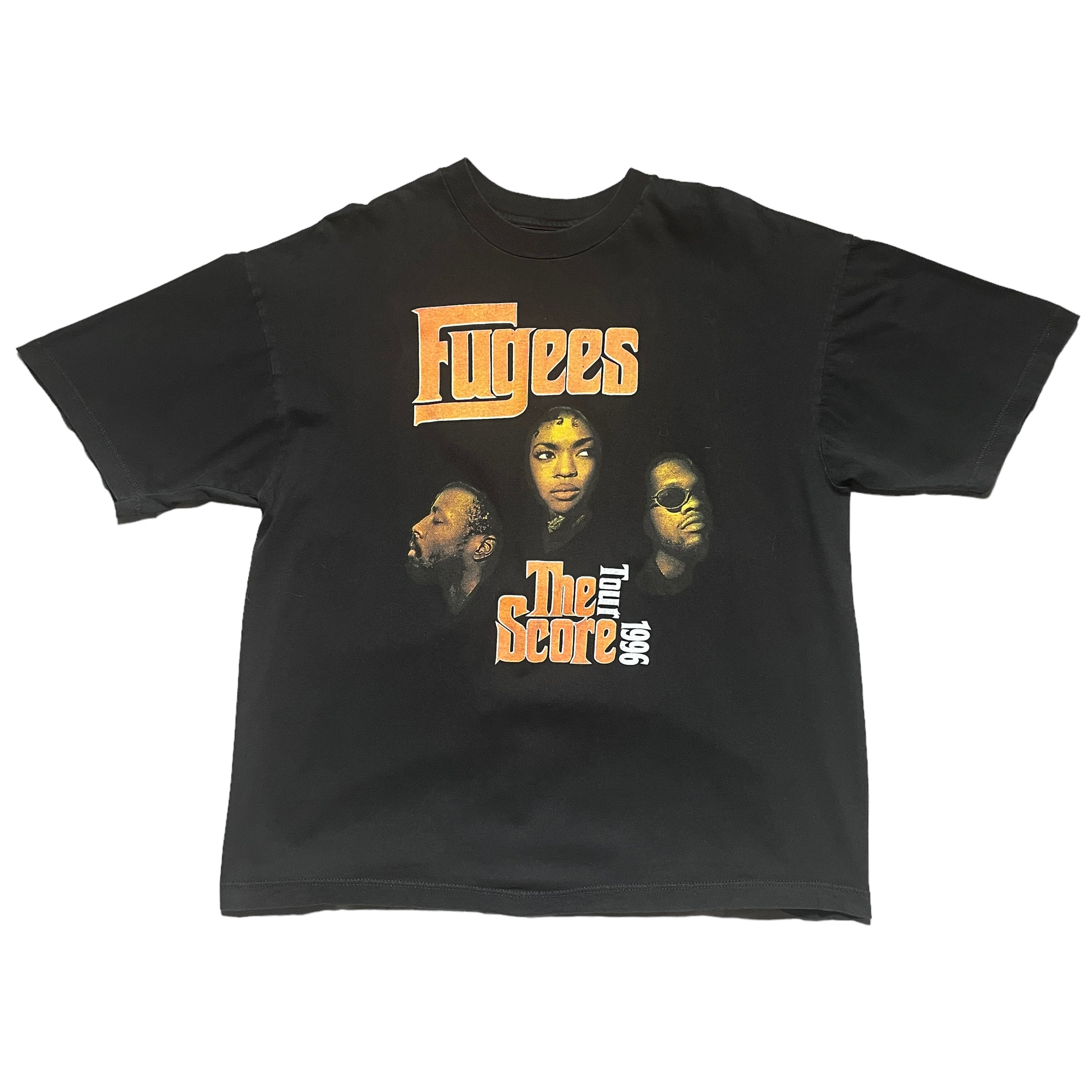 Vintage 90's Fugees the Score Rap T-Shirt - FRESH KILLS VINTAGE
