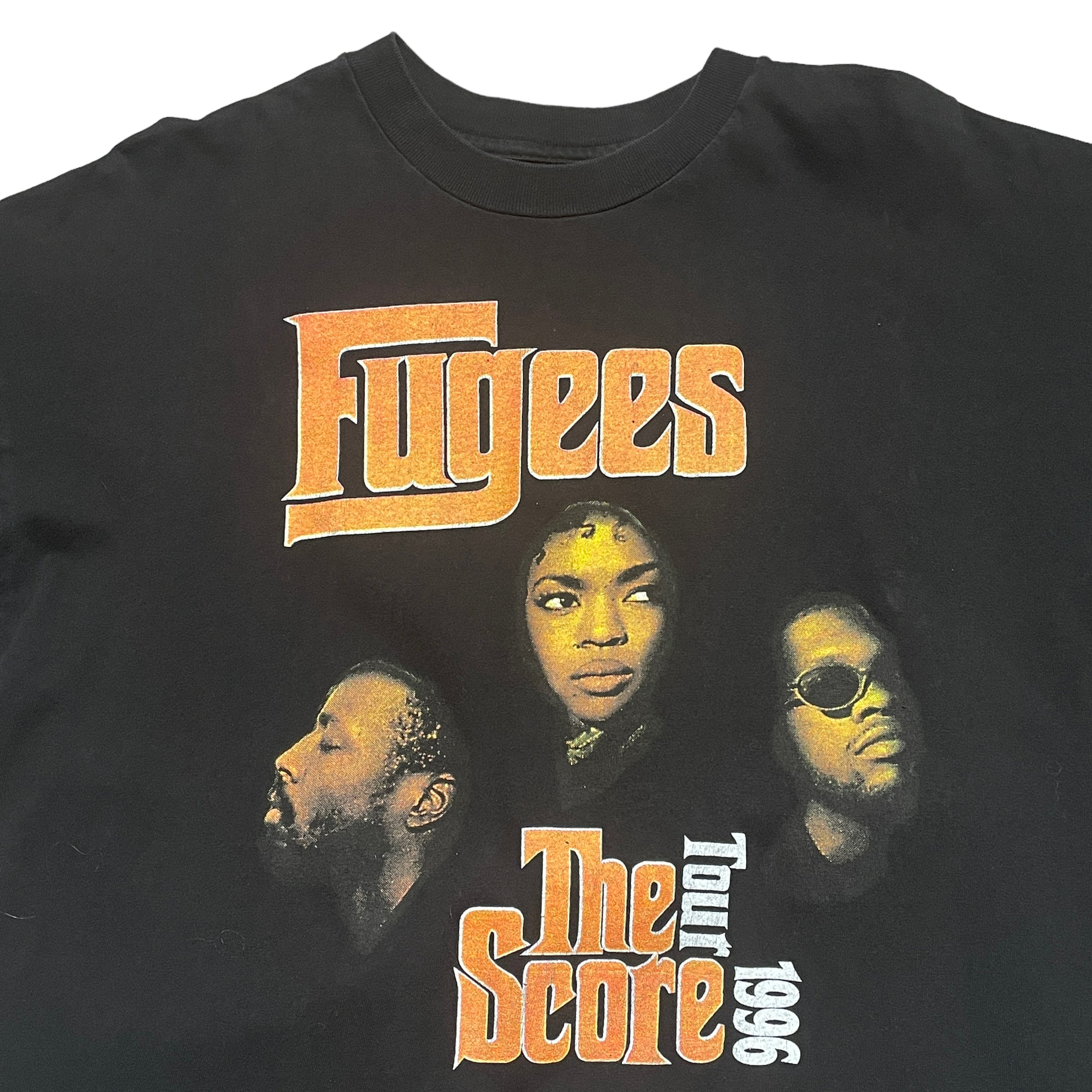 Vintage 90's Fugees the Score Rap T-Shirt - FRESH KILLS VINTAGE