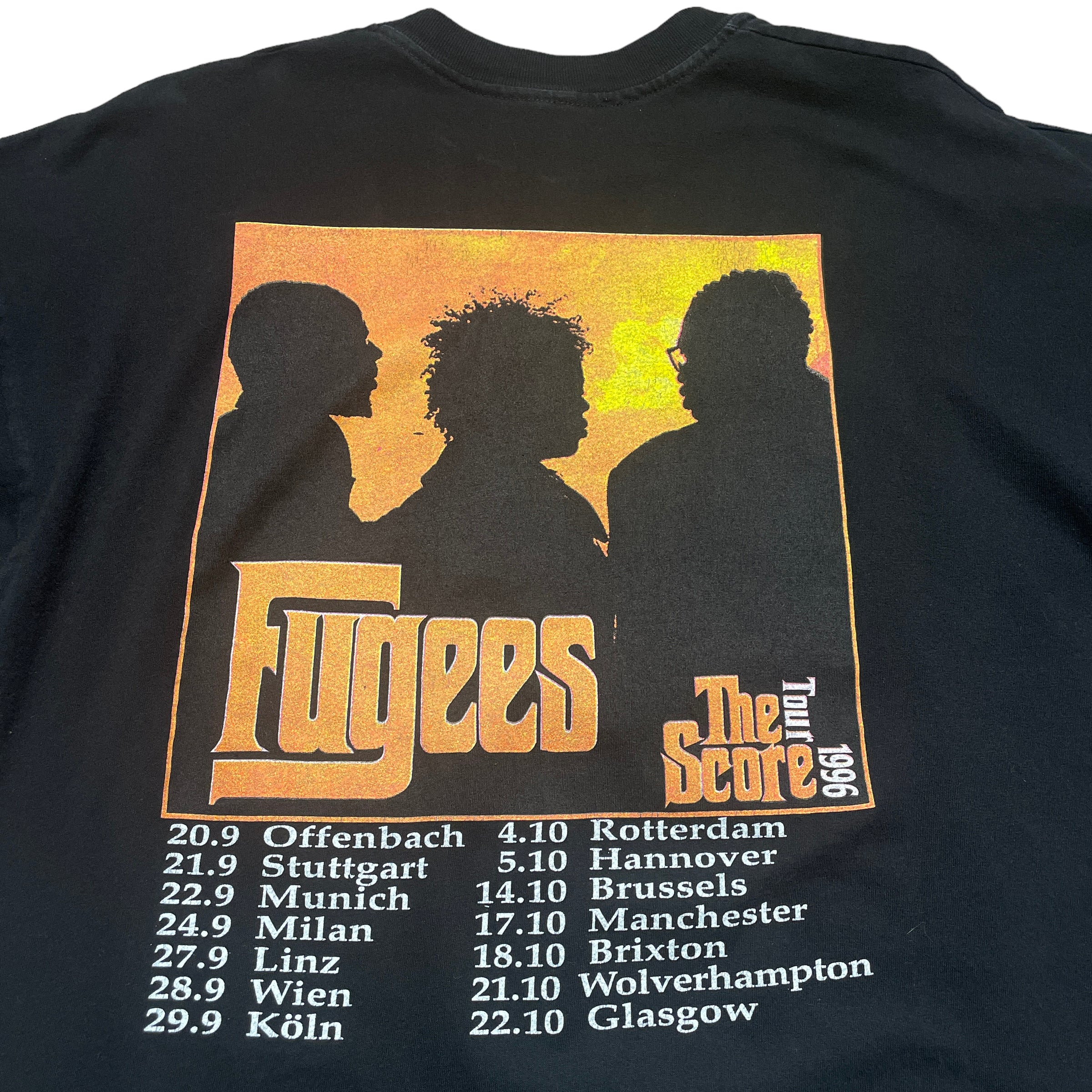 Vintage 90's Fugees the Score Rap T-Shirt - FRESH KILLS VINTAGE