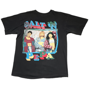 Vintage 90's Salt N Pepa Bootleg Rap T-Shirt - FRESH KILLS VINTAGE