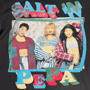 Vintage 90's Salt N Pepa Bootleg Rap T-Shirt - FRESH KILLS VINTAGE